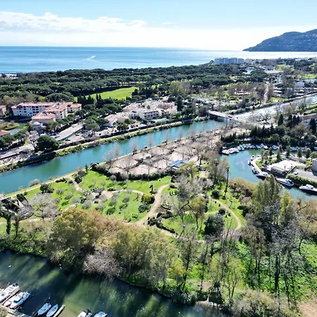 T3 Avec Vue Sur La Riviere, Piscine, By Palmazur Mandelieu