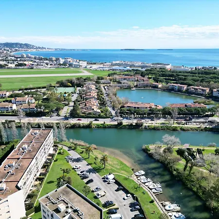 T3 Avec Vue Sur La Riviere, Piscine, By Palmazur * Mandelieu