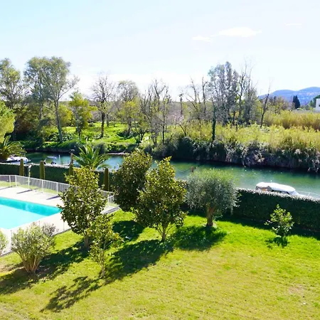 T3 Avec Vue Sur La Riviere, Piscine, By Palmazur * Mandelieu